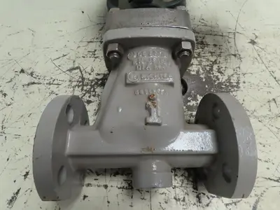 Fisher Control Pneumatic Diaphragm Actuator Lined PTFE Valve 1" Actuator 30 Sz