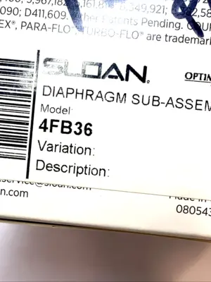 USED SLOAN REPLACEMENT KIT