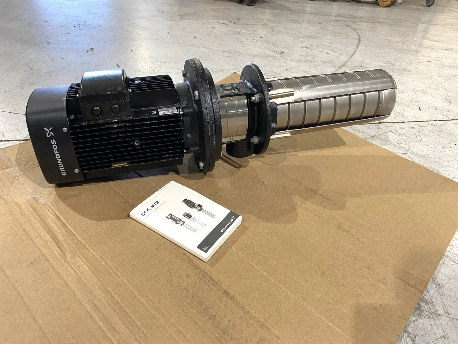 99980190 | Grundfos  Vertical Multi Stage Pump MTR15-7/4 A-W-A-HUUV 3x266/460 60 - New Other