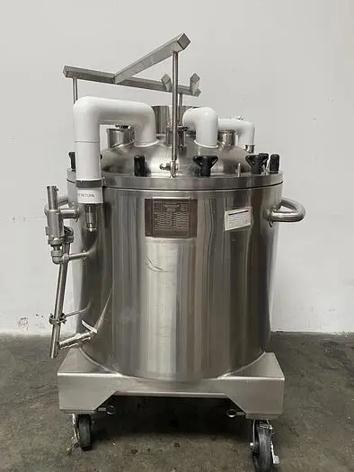 Used ABEC STAINLESS TECHNOLOGY CV-24300-1 300 LITER JACKETED CRYO VESSEL -112° F TO 280° F Jacketed Tanks | Equipment Lab #486035