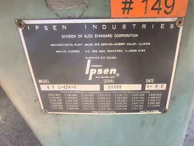 Used ISPEN VFC-424-R Brazing & Sintering Furnaces South Carolina US | ESS Industrial Equipment Sales #1490091