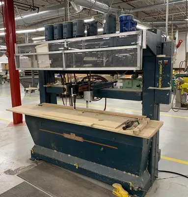 CEMCO MVB-84, 84", 6-SPINDLE VERTICAL BORING