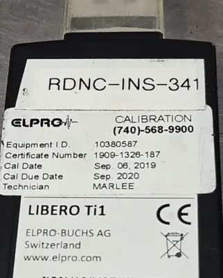 Elpro Libero Ti1 Cold Chain Temperature Data Logger (BIN644)