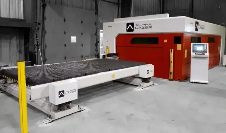 Used 2021 ALPHA LAZER 6000 WATT M 4020 FIBER LASER (NEVER INSTALLED) Laser Cutters Texas US | IRS Auction #915881