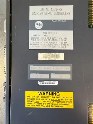 Allen Bradley 1771-HS IMC-120 /A Servo Controller (8.5.1)