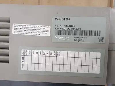 USED SQUARE D PKA36080