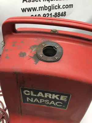 Clarke Napsac 424 Electronic Vacuum 120V 5.8A 60Hz