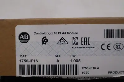 Allen-Bradley 1756-IF16 ControlLogix 16 Point Analog Input Module - STOCK GF75A