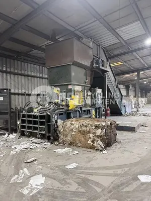 Used INTERNATIONAL BALER TR-9-75 HORIZONTAL 2 RAM BALER Balers Alabama US | US Recycling Equipment #1418984