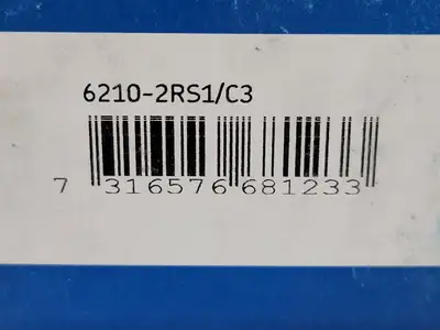 NEW SKF 6210-2RS1/C3