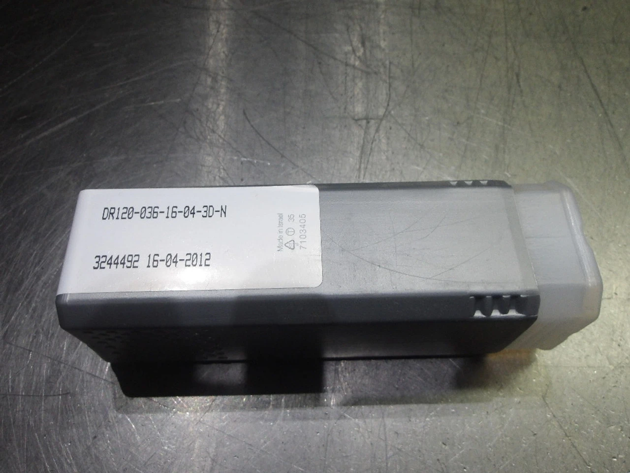 Iscar 12mm Coolant Thru Indexable Drill 16mm Shank DR120-036-16-04-3D-N (LOC2298A)