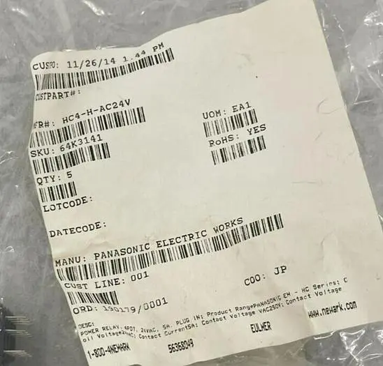 PANASONIC HC4-H-AC24V