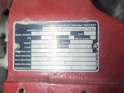 USED 2015 MASONEILAN 88-21124