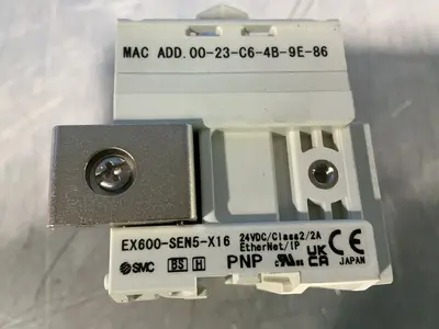 Used SMC EX600SEN5X16 PLC Ethernet Equipment Ohio US | HGR 24 #1547113