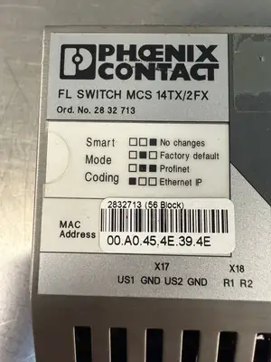 Phoenix Contact FL Switch MCS 14TX/2FX Ethernet IP (1.2.4)