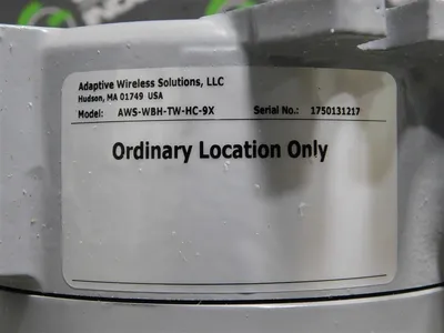 Adaptive Wireless Solutions AWS-WBH-TW-HC-9X Base Radio Assembly New
