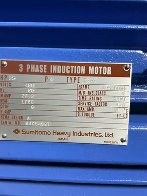 Used 2014 SUMITOMO CHHMS256215B59 Motors (misc) Ohio US | HGR 24 #1132774