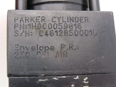 Parker 2.00CBC2ALU18AC2.500 Pneumatic Air Cylinder 2.5" Bore 2.5" Stroke 250PSI
