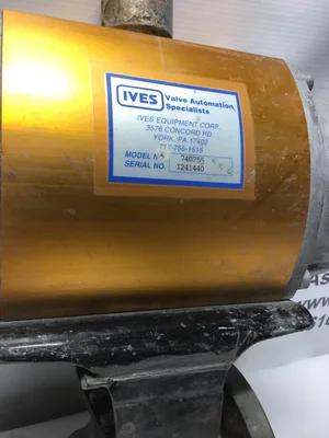 Worcester 2” stainless steel valve w/ series 39 actuator