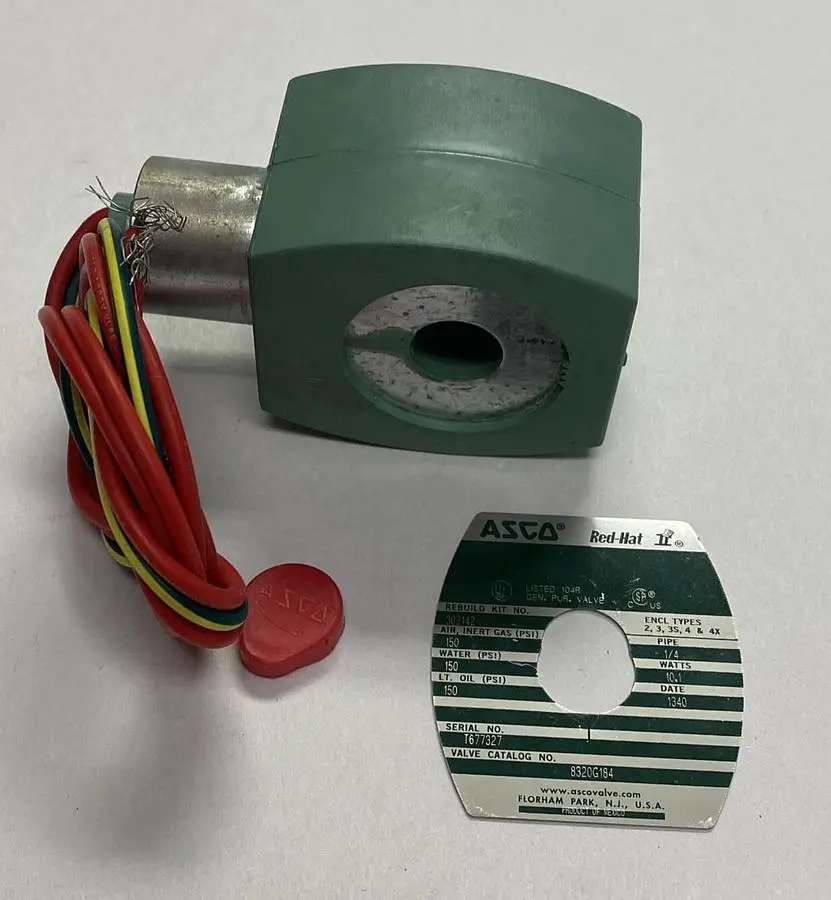 New | in-Stock ASCO 8320G184 Solenoid Valves Ohio US | Surplus Asset Holdings #1235306
