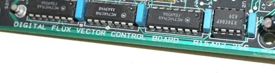 USED SIEMENS R15A02-256 DIGITAL FLUX VECTOR CONTROL BOARD R15A02256