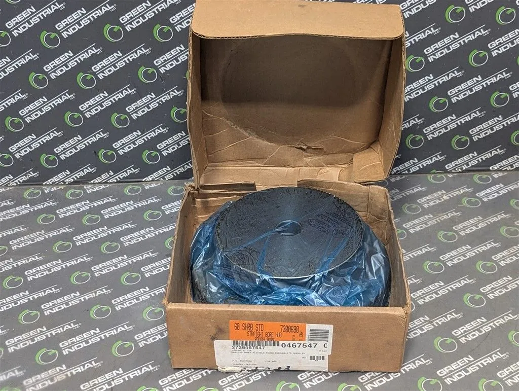 Rexnord 60 SHRB STD 7300690 1-1/8" Straight Bore Hub New NIB