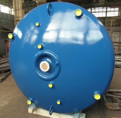 Glass Lined Reactor 1000 Gallons Reactor atmosférico y de presión con revestimiento de vidrio tipo caldera | Perry Equipment (2)