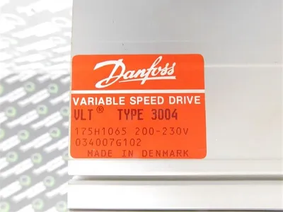 Danfoss 175H1065 Variable Speed Drive VLT Type 3004 200-230V Used