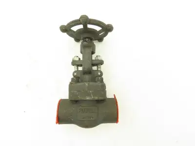 Powell GL08SA58GB Gate Valve 1975PSI 3/4"  Socket Weld Steel Rising Stem #800