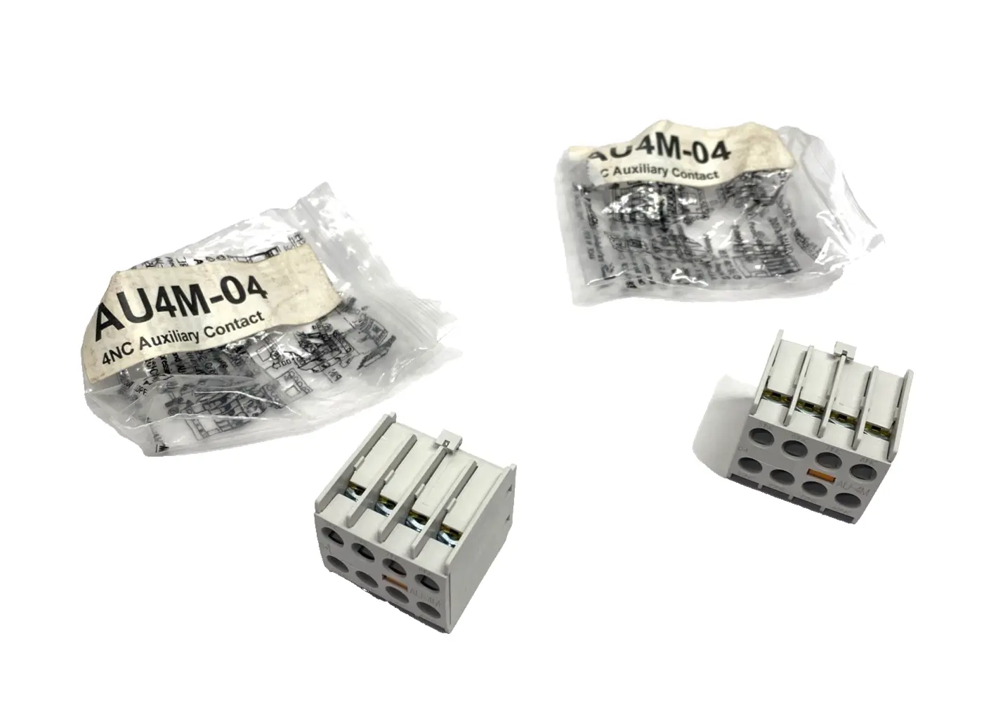 New | in-Stock LS Industrial Systems AU-4M-04,AU4M-04 Contact Blocks Michigan US | Maverick Industrial Sales #1390657