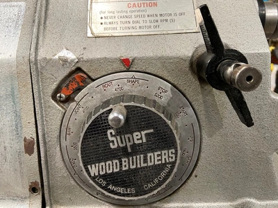 NEW Super Wood Builders Lathe