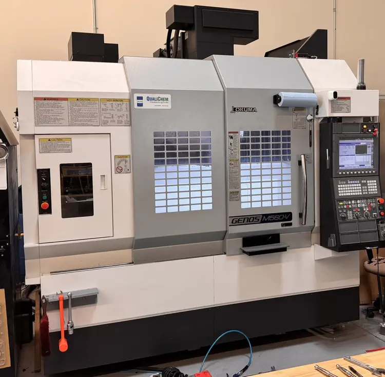 Used 2021 OKUMA GENOS M560-V Vertical Machining Centers Illinois US | Revelation Machinery #402695