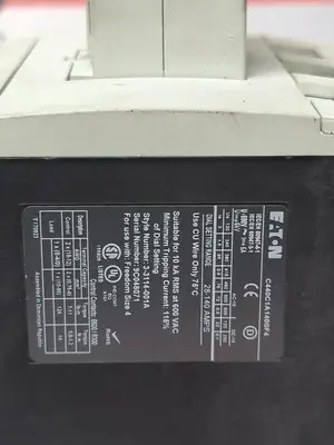 Used EATON C440C1A140SF4 Miscellaneous Equipment (Electrical & Power) | Surplus Asset Holdings #1195528