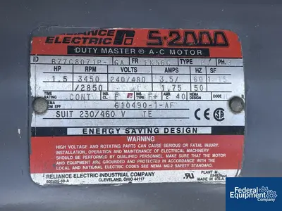 USED Adamson United 48" Adamson NFM Welding Engineers Calender  Sheet Line