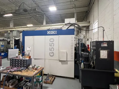 2012 GROB G550 Vertical Machining Centers (5-Axis or More) | Machinery Network (4)