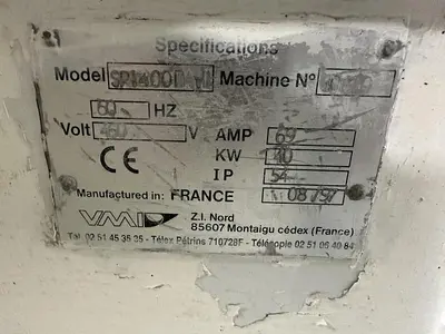USED 1993 VMI SPI400DAVI