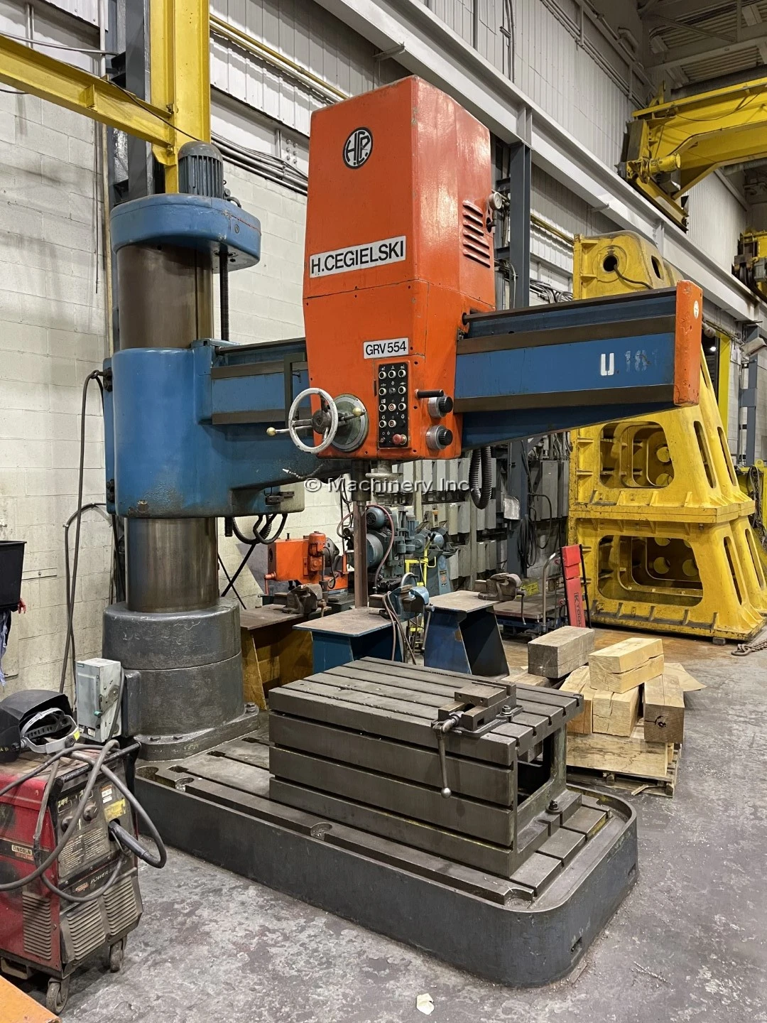 USED H. CEGIELSKI GRV 554