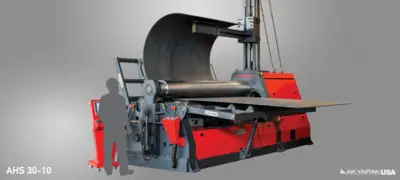 USED AKYAPAK 4 ROLL PLATE ROLLS