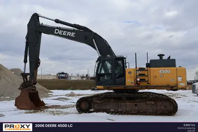 Used 2006 DEERE 450D LC Crawler Excavators Pennsylvania US | Proxy Equipment #1378066