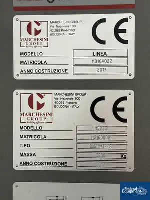 USED Marchesini Marchesini Sachet Filler, Model MS235
