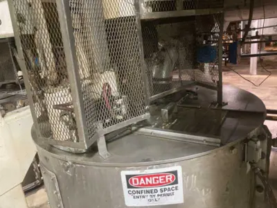(6) Roberts-Western States G-16 48 x 30 perforate basket sugar centrifugals, 316SS.