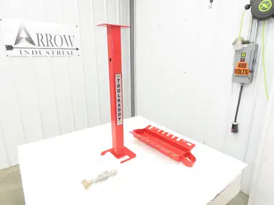 Steelman 50002 Tool Kaddy 34" Pedestal 2.5" x 2.5" x 1/8" Tubing & 25" Tool Top