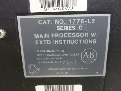 USED ALLEN BRADLEY 1775-L2 SER C