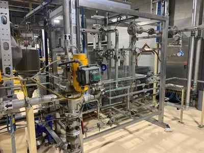 Alfa-Laval CH-700C hermetic clarifier centrifuge, 316SS.