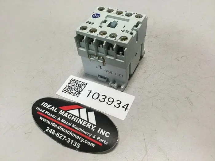 Used ALLEN BRADLEY 100-MO9NZ.31 SER A PLC Contactors | Ideal Machinery #624396