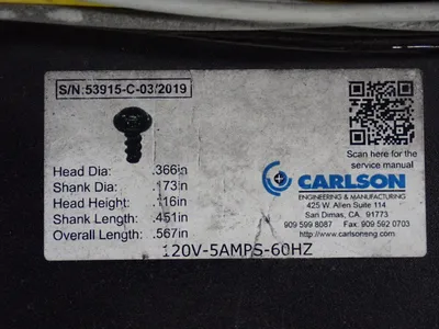 Carlson Vibratory Bowl Feeder