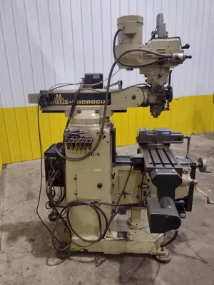 3 HP WILLIS  MODEL #MICRO CUT 1050 CNC TRAK AGE2 CONTROL RAM TYPE MILL: YOBRO #24806