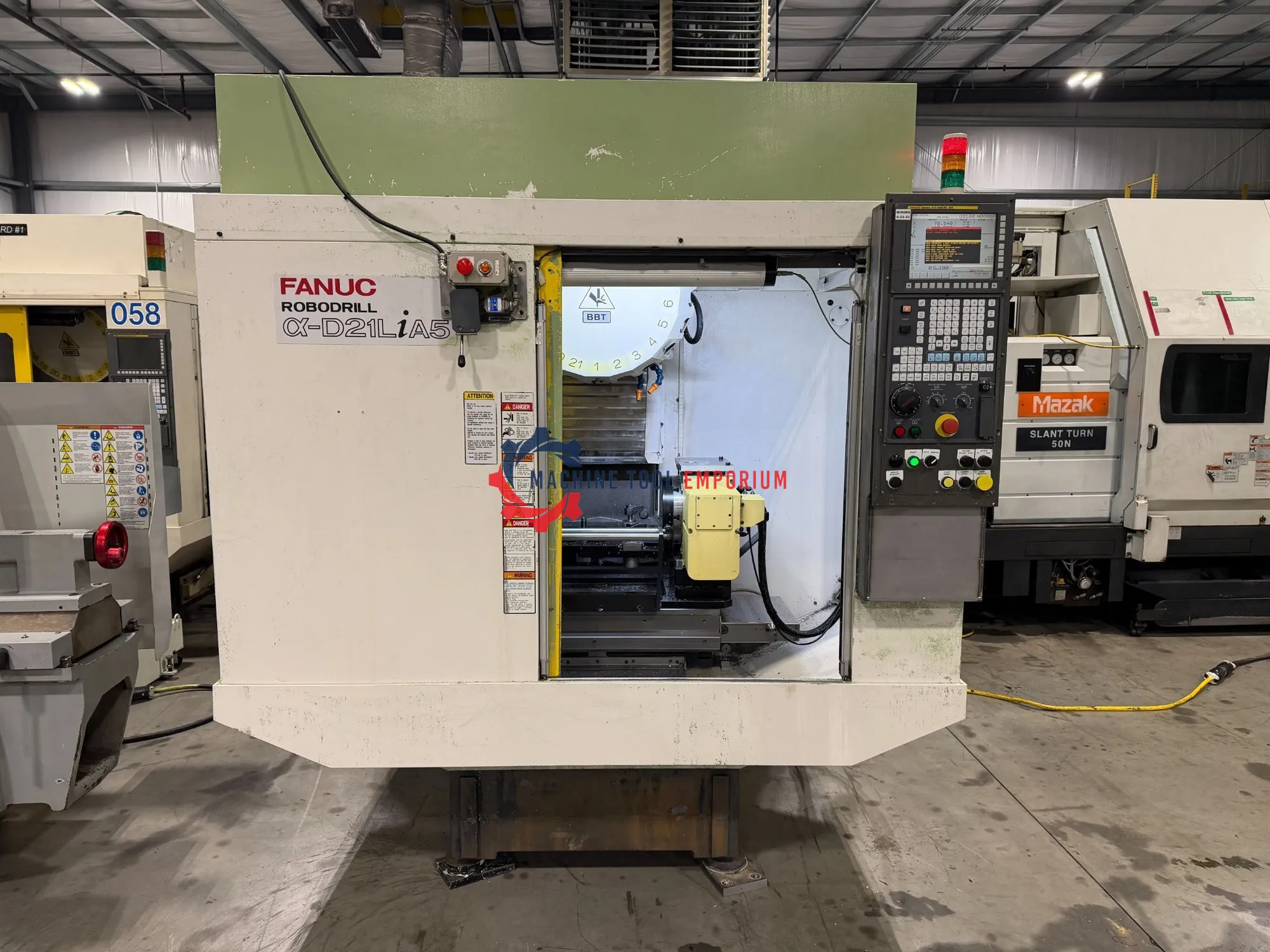 2014 Fanuc Robodrill Alpha D21LiA5 Vertical Machining Center - 3 Available