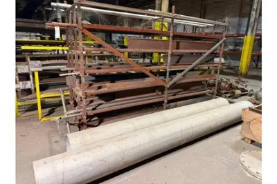 LARGE AMOUNT OF CAST, STAINLESS STEEL, ALUMINUM, GALVINIZED AND PVC PIPES