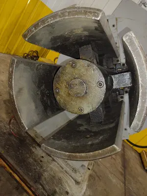 4,000 LB X 26" PAXSON MOTORIZED COIL REEL UNCOILER: YOBRO #25224